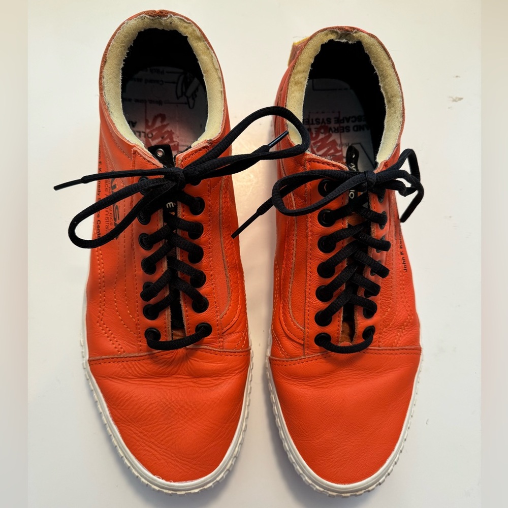 Vans Shoes Space Voyager Firecracker Orange.